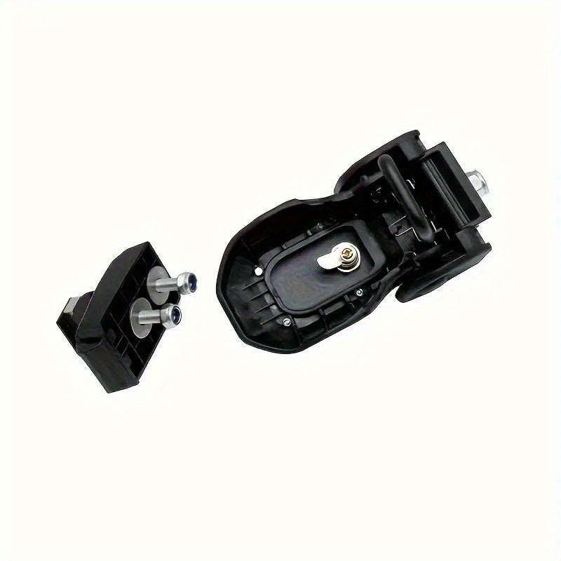 Two Aluminum Alloy Key Locks Designed for JEEP for Wrangler - Engine Hood Anti-Theft Safety Latch, Robust Metal Build, Stylish Black End, Improved Vehicle Security, Sleek Metallic Appearance, And Long-Lasting Metal Locks