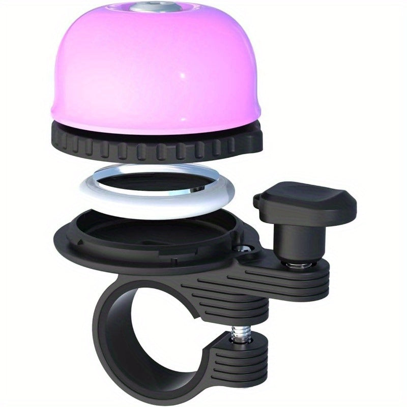 Bike Bell for Apple AirTag | Hidden Bike Holder GPS Tracker Bike Bell Anti-Theft | Bike Bells for Adults Kids | Loud Sound Bicycle Bell Handlebars, Road Mountain Bike Accessories