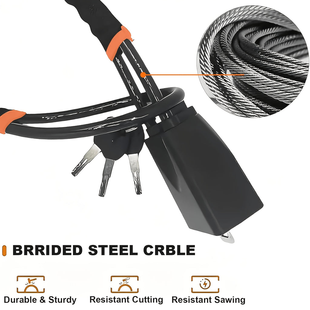 Car Steering Wheel Lock, 2 Pack Anti Theft Car Device with Max 17\
