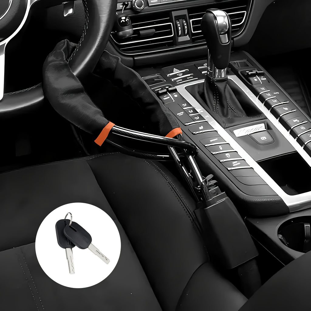 Car Steering Wheel Lock, 2 Pack Anti Theft Car Device with Max 17\