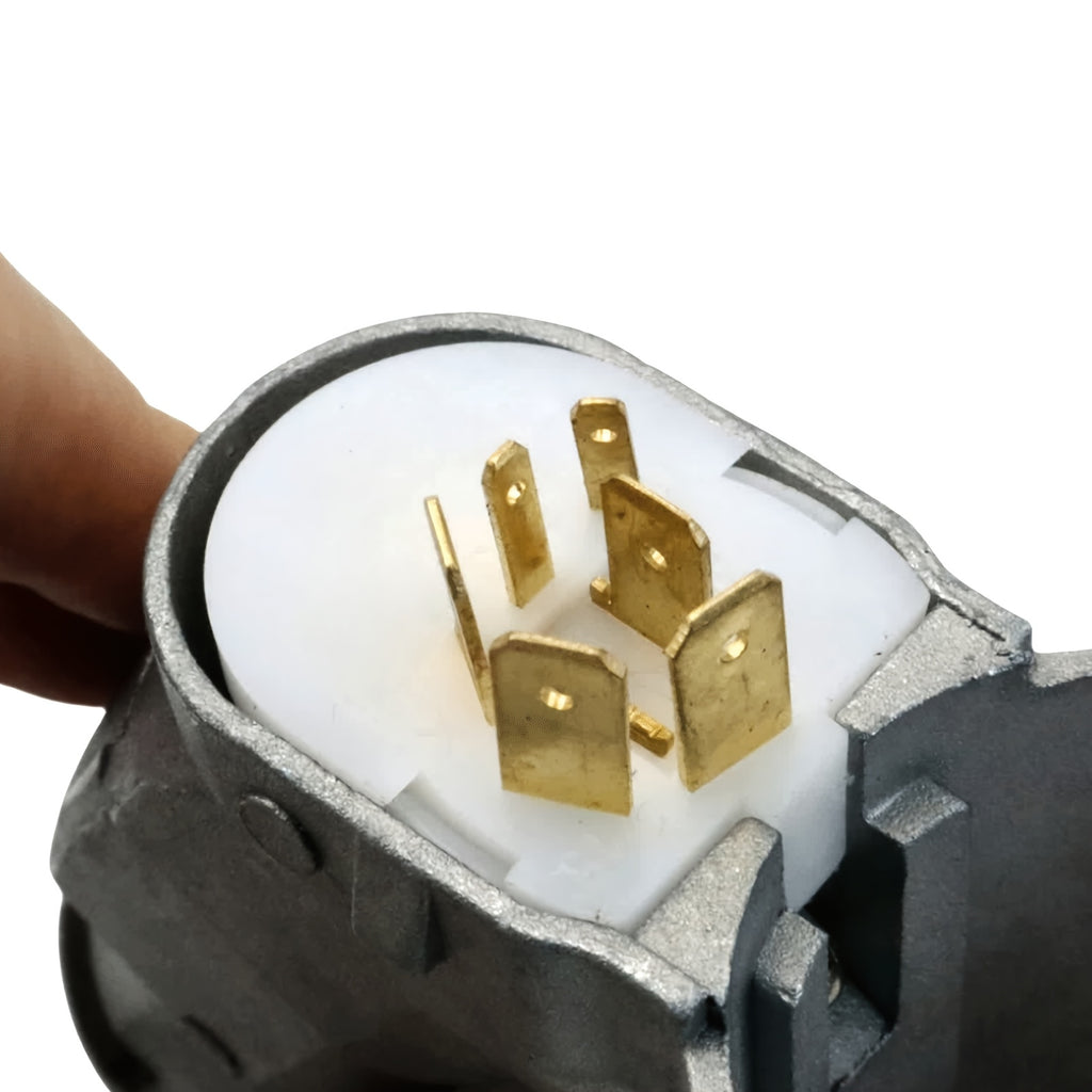 Car Ignition Lock Cylinder Switch with Keys for Audi 4000 321905851D - 1pc USA, Without Battery