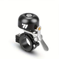 WEST BIKING Bicycle Bell - Heavy-Duty Copper Construction, Press-To-Rebound Crisp Ringtone, Long Trailing Sound, Lightweight Bike Handlebar Bell With, Fits 0. 87In\u002F2. 22Cm Handlebars, for Road, Mountain, Commuter Bicycles - Cycling Safety Alert