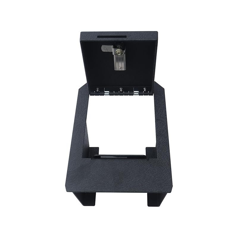Cybertruck Center Console Safe Box - Organizer Safe Anti-Theft Box Compatible With 2024 Cybertruck Center Console Armrest Lock W\u002F4 Digit Combo Password Lock and Keylock
